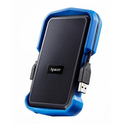 Внешний Жесткий диск Apacer USB 3.1 Gen1 AC631 1TB 2,5" Black-Blue (AP1TBAC631U-1) - изображение 2