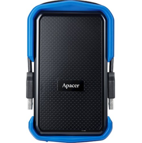 Внешний Жесткий диск Apacer USB 3.1 Gen1 AC631 1TB 2,5" Black-Blue (AP1TBAC631U-1) - изображение 3