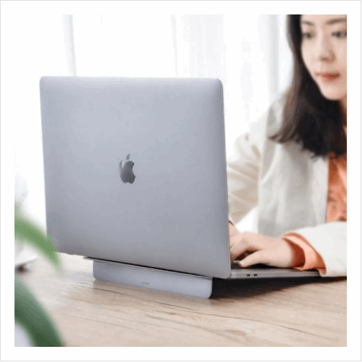 Подставка для ноутбука 11.6-17 дюймов Baseus Papery Notebook Holder Silver - изображение 2
