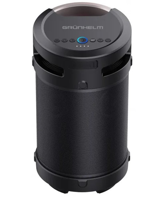 Портативная колонка grunhelm gw-481m-bl - изображение 1