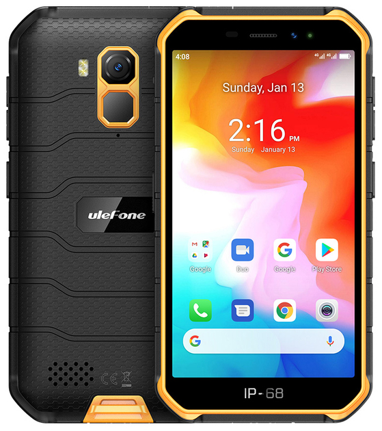 Smartfon Ulefone Armor X7 Pro 4/32GB Orange - obraz 1