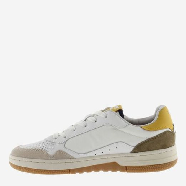 Sneakersy męskie skórzane do kostki Victoria 8800106-52 45 29.8 cm Białe (8433101214984) - obraz 3