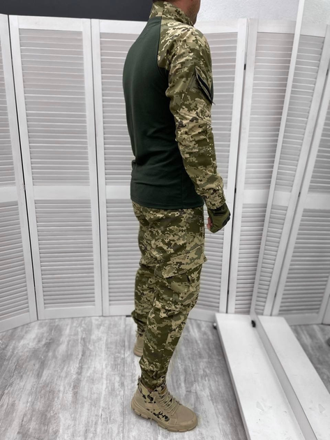 Тактический военный костюм Naval ( Убакс + Штаны ), Камуфляж: Пиксель ВСУ, Размер: L - изображение 2