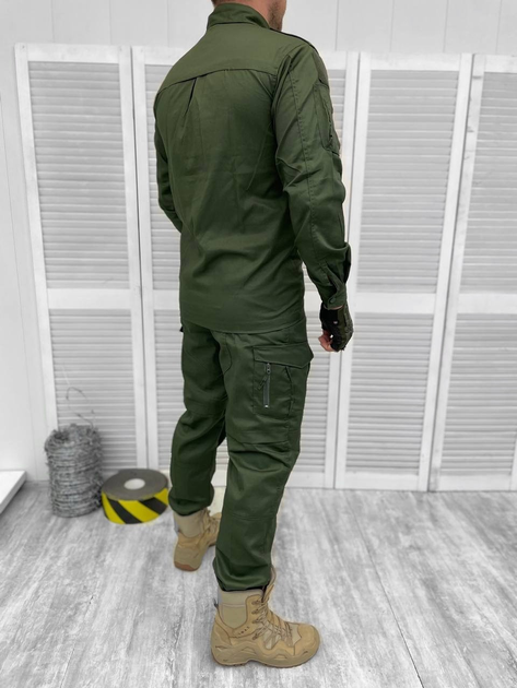 Тактический военный костюм M16 ( Рубашка + Штаны ), Камуфляж: Олива, Размер: XXXL - изображение 2
