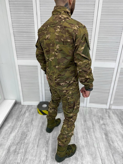Тактический военный костюм Уставной ГОСТ ( Китель + Штаны ), Камуфляж: Мультикам, Размер: L - изображение 2
