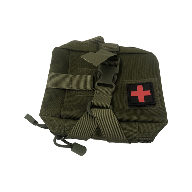 Військова тактична медична сумка з функцією швидкого знімання Neris TA-A2 Темно-зелена - зображення 1