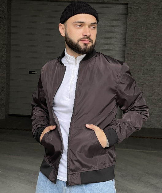 Бомбер Intruder M Коричневый К-973 от продавца: Top Clothes – в ...