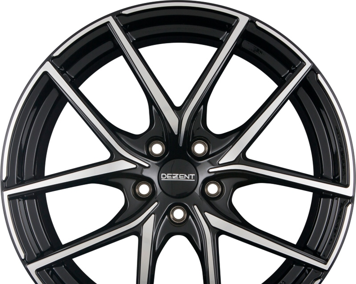 DEZENT TO DARK - Black Polished R17 W7 PCD5x114.3 ET53 DIA67.1 – фото ...