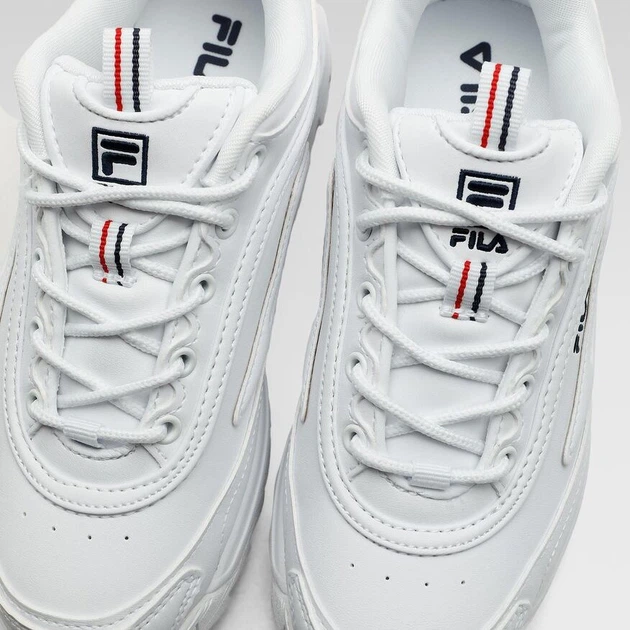 Sneakersy damskie Fila Distorter FFW0148-10004 40 (9US) 25 cm Białe (5904862446035) - obraz 3