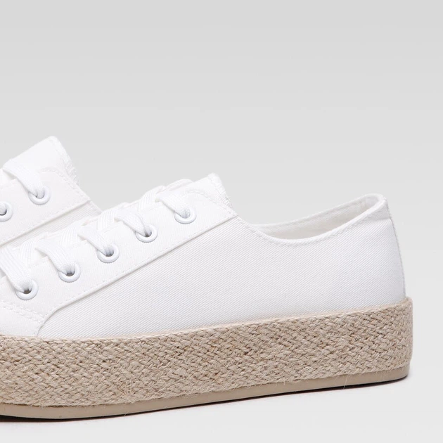 Жіночі кеди низькі DeeZee WS19130-3 38 (24.5 см) White (5904862564272) - зображення 4