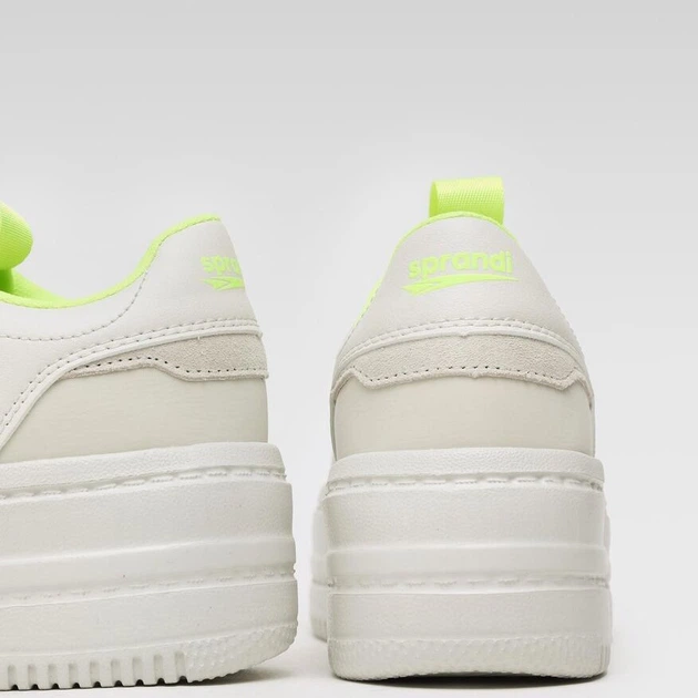 Sneakersy damskie Sprandi Entire Platform WP40-22168Y 40 25 cm Beżowe (5904862628530) - obraz 5