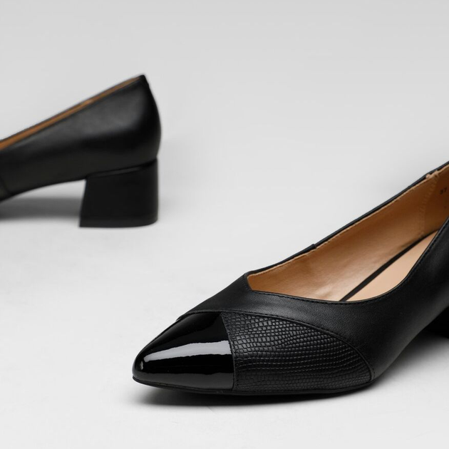 Półbuty damskie Sarah Karen WYL3406-2Z 41 (28.4 cm) Czarne (5904862500966) - obraz 3