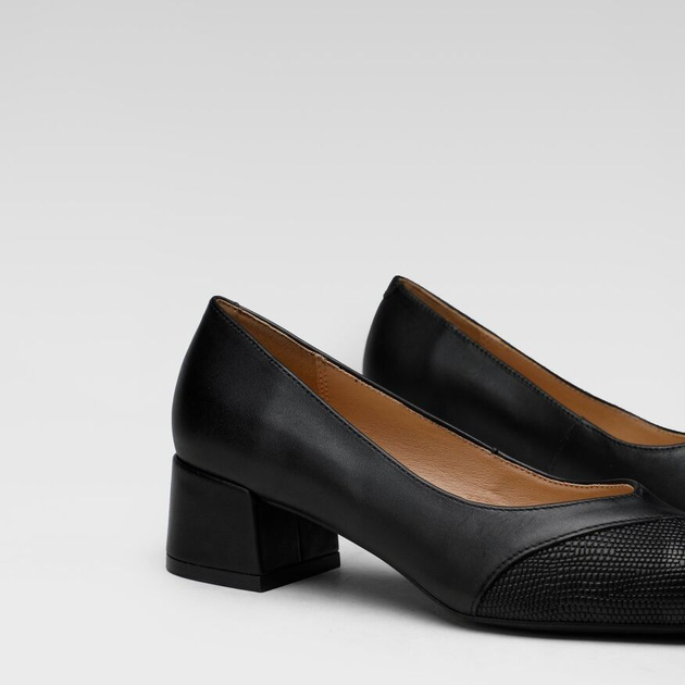 Półbuty damskie Sarah Karen WYL3406-2Z 36 (24.9 cm) Czarne (5904862500874) - obraz 4