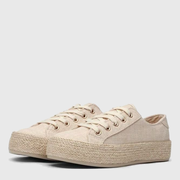 Buty sportowe damskie niskie DeeZee WSK1576-01 39 (25,5 cm) Beżowe (5904862564807) - obraz 2