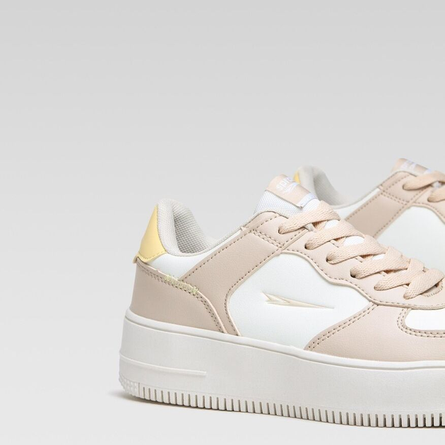 Sneakersy damskie Sprandi Ivo Platform WP40-22485Z 38 24 cm Żółte (5904862593647) - obraz 4
