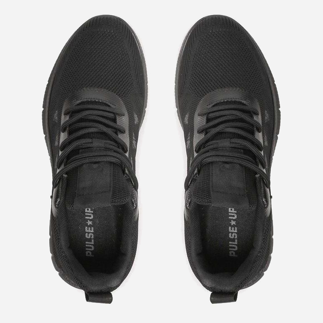 Buty sportowe męskie z siatki na platformie do kostki oddychające Pulse Up MC-XX80 45 29 cm Czarne (5904862611570) - obraz 5