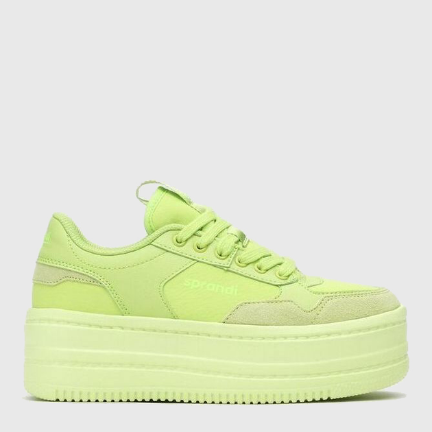 Buty sportowe damskie niskie Sprandi Entire Platform WP40-22168Y 37 (23,5 cm) Zielony (5904862628462) - obraz 1