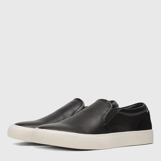 Buty slip-on męskie Gino Rossi LUCA-01 122AM 44 (29,4 cm) Czarne (5904862697659) - obraz 2