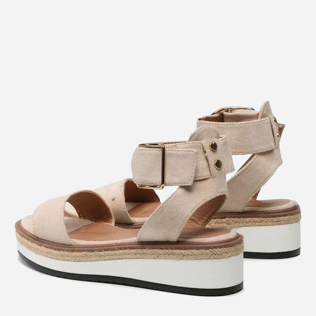 Жіночі босоніжки DeeZee WS091-01 36 (23 см) Beige (5904862754772) - зображення 4