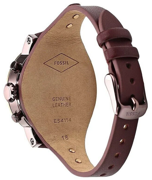 Женские наручные часы Fossil ES4114 / Темно красный - изображение 2