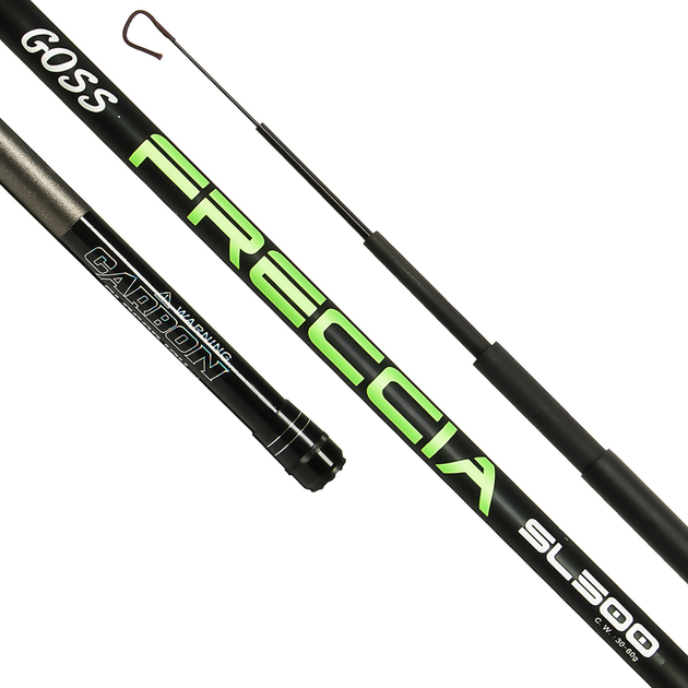Маховая удочка Goss Freccia Original 5 метров тест 30-60 гр карбон ...