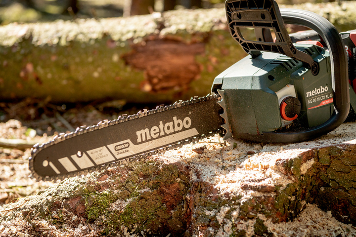 Аккумуляторная цепная пила Metabo MS 36-18 LTX BL 40 (601613850) - изображение 7