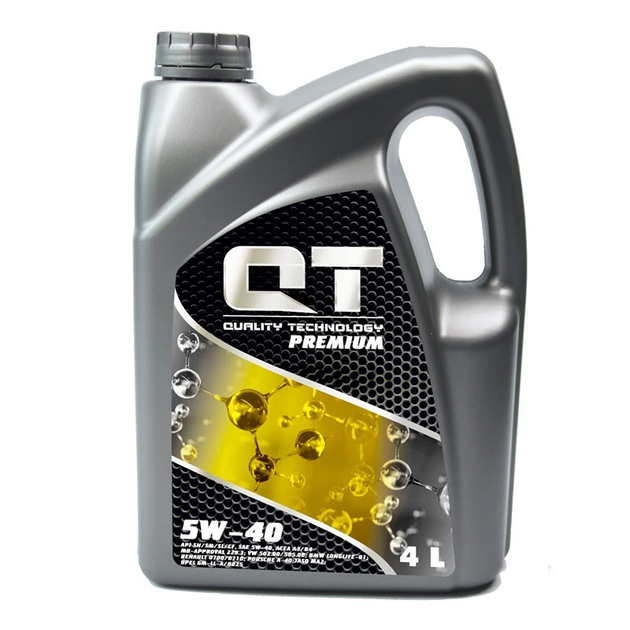 Масло моторное синтетическое QT-OIL PREMIUM 5W40 4 л (QT1405404) – фото ...