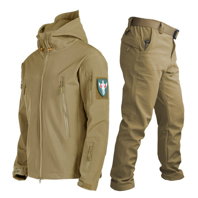 Костюм тактичний софтшелл Softshell coyote (койот) Розмір M - зображення 1