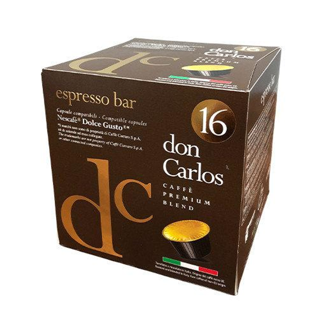Купить Кофе в капсулах Dolce Gusto Don Carlos Espresso Bar 16 шт ...