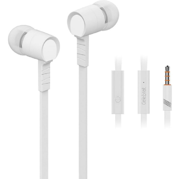 Наушники CELEBRAT D2 white 3.5 мм mini-Jack купить в интернет-магазине ...
