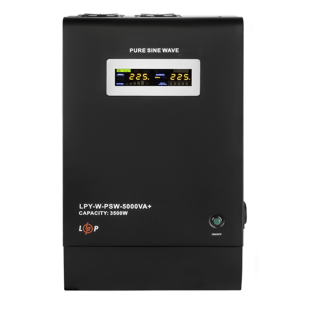 Комплект резервного питания LP (LogicPower) ИБП + литиевая (LiFePO4) батарея (UPS W5000VA + АКБ LiFePO4 5376W) - изображение 3