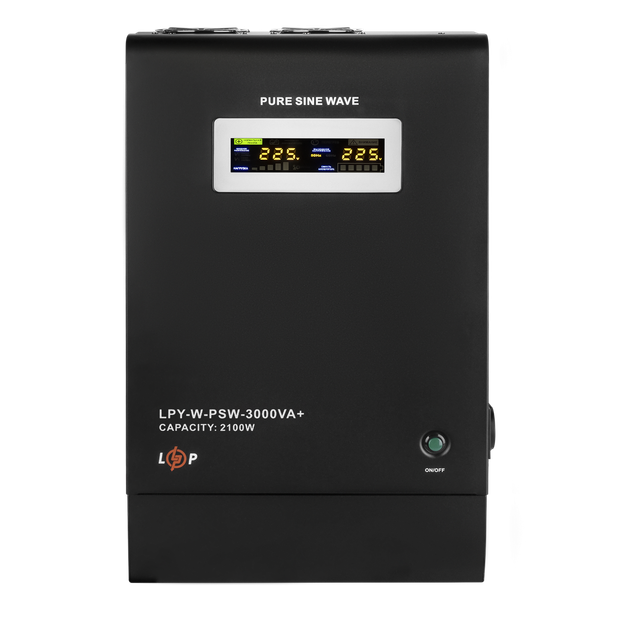 Комплект резервного питания LP (LogicPower) ИБП + мультигелевая батарея (UPS W3000 + АКБ MG 6600W) - изображение 3