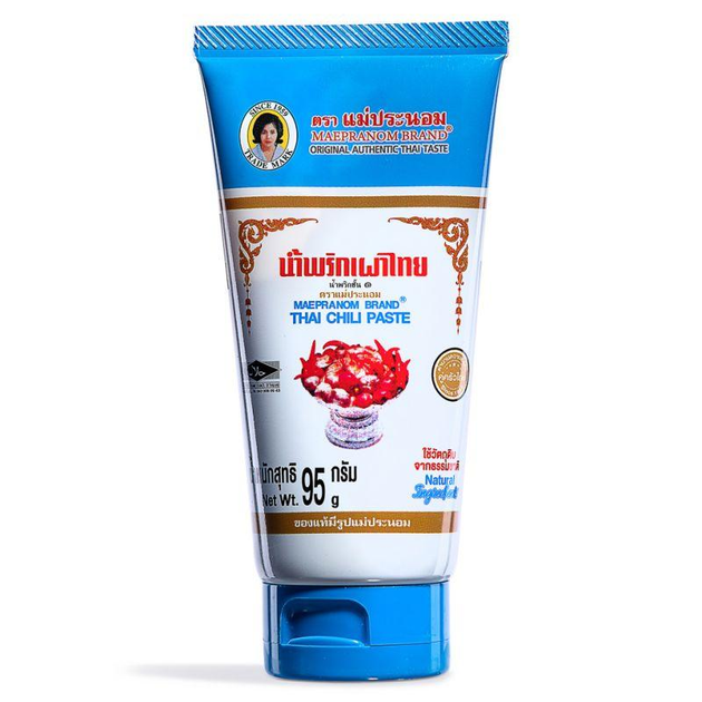 Традиционная тайская паста чили от Thai Chili Paste 95 г. Maepranom ...