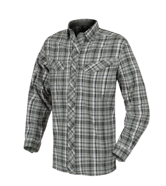 Рубашка Defender MK2 City Shirt Helikon-Tex Pine Plaid XS Тактическая мужская - изображение 1