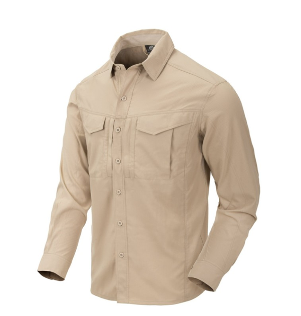 Рубашка (Тропическая) Defender MK2 Tropical Shirt Helikon-Tex Silver Mink L Тактическая мужская - изображение 1