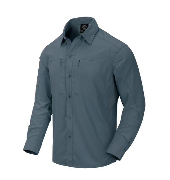 Сорочка (Поліестер) Trip Lite Shirt - Polyester Helikon-Tex Marine Cobalt M Тактична чоловіча - зображення 1