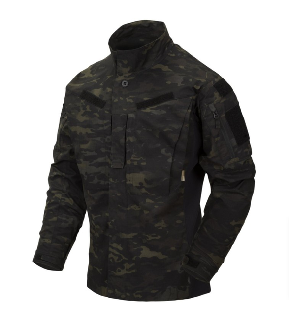 Кітель (Ріпстоп) MBDU Shirt - NYCO Ripstop Helikon-Tex Multicam Black XL - зображення 1