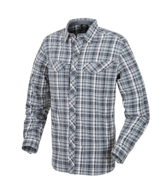 Сорочка Defender MK2 City Shirt Helikon-Tex Stone Plaid XXXL Тактична чоловіча - зображення 1