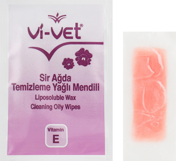 Восковые полоски для депиляции лица с тальком - Vi-Vet Liposoluble Wax ...
