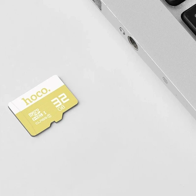 Картка пам'яті Hoco microSDHC 32 GB TF high speed Card Class 10 - Фото 2 Картка пам'яті Hoco microSDHC 32 GB TF high speed Card Class 10 - зображення 2