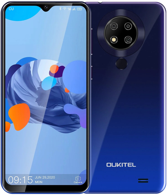 Smartfon Oukitel C19 Pro 4/64Gb Blue - obraz 1