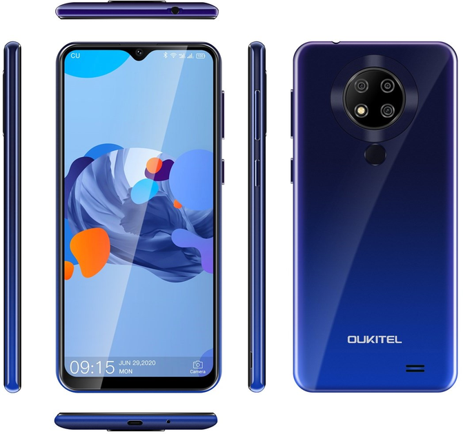 Smartfon Oukitel C19 Pro 4/64Gb Blue - obraz 2