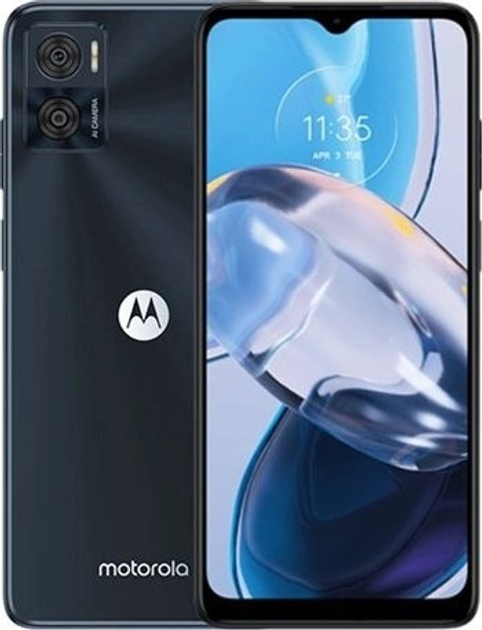 Smartfon Motorola Moto E22 4/64GB Astro Black - obraz 1