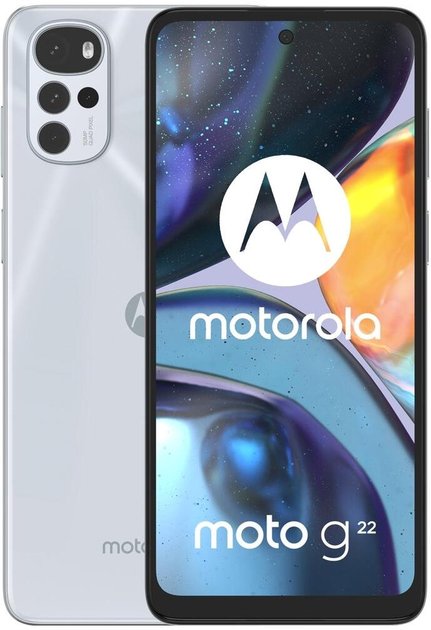 Smartfon Motorola Moto G22 4/64GB White - obraz 1