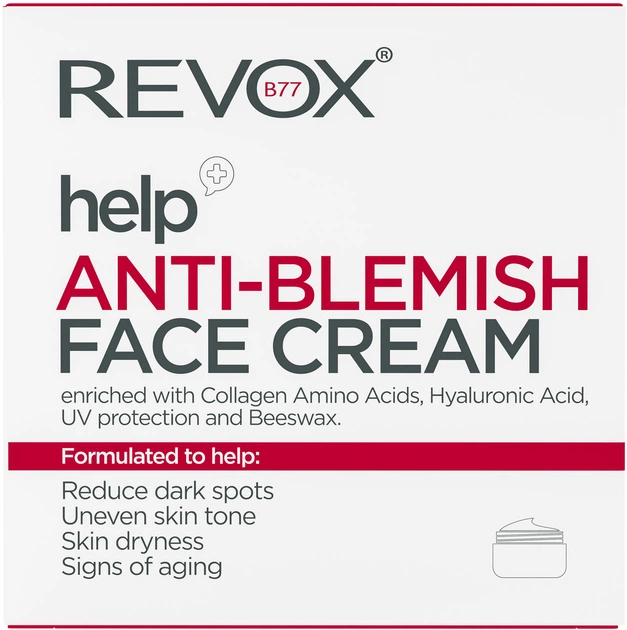 Krem do twarzy Revox B77 Help Anti-Blemish przeciw przebarwieniom 50 ml (5060565102767) - obraz 5