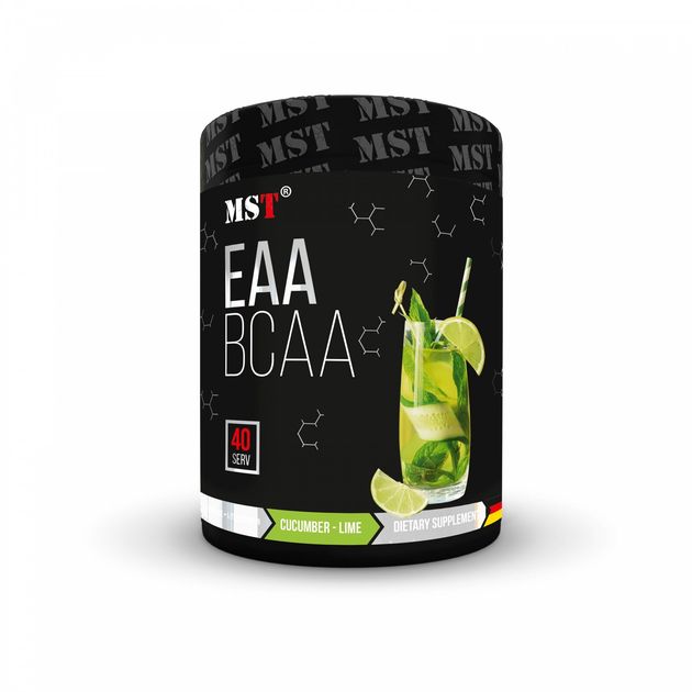 MST® BCAA&EAA Zero | 8 незаменимых аминокислот без сахара Огурец — Лайм ...