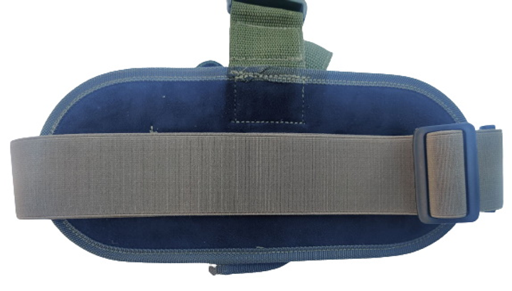 Комплект кобура для пістолета Макаров стегна з платформою (cordura мультикам), шнур (тренчик) 974 - зображення 2