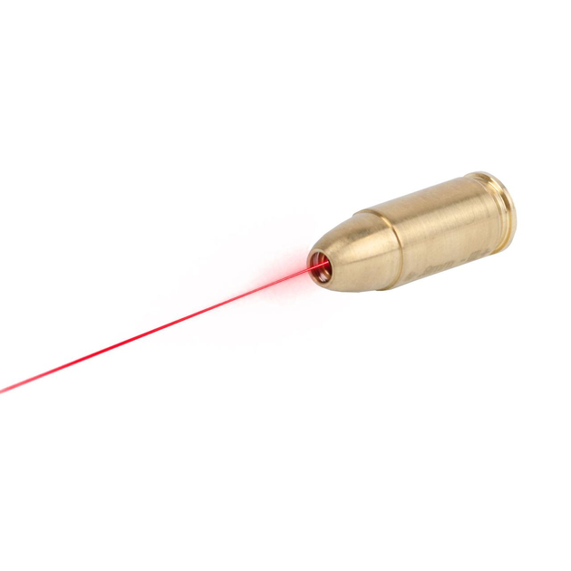 Лазерна куля VipeRay 9mm Cartridge Red Laser Bore Sight - зображення 1