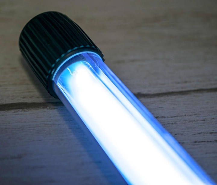 Бактерицидная УФ лампа UV-C 9W ультрафиолетовая для обеззараживания дома (бактерицидна, ультрафіолетова) (1007926-Black-1) - изображение 2
