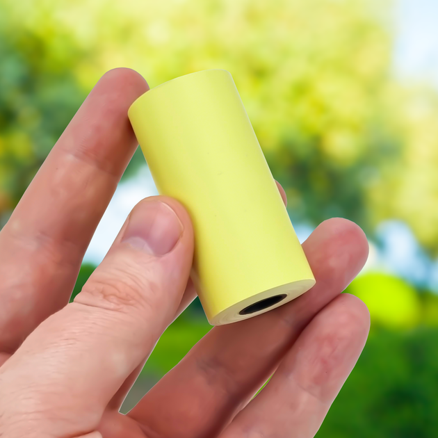 Цветная термобумага для мобильного термопринтера JETIX Mini printer Kids и Student (Yellow) - изображение 3